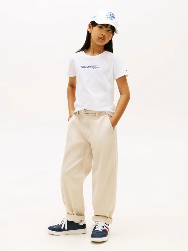 T-shirt manica corta Tommy Hilfiger - white