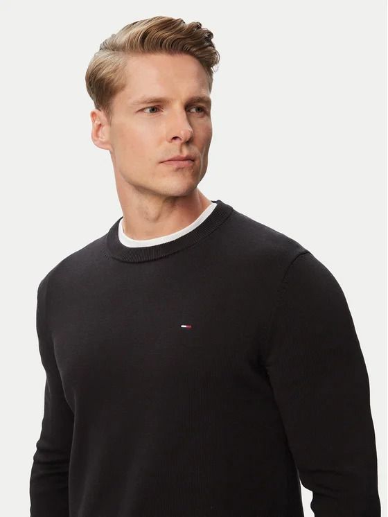 Maglia manica lunga casual Tommy Jeans - black