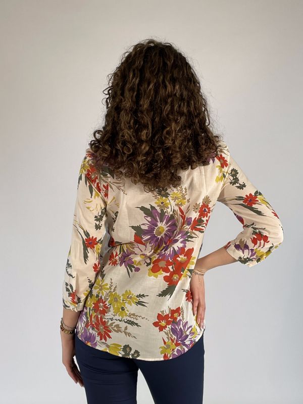 Camicia manica lunga Emme - burro