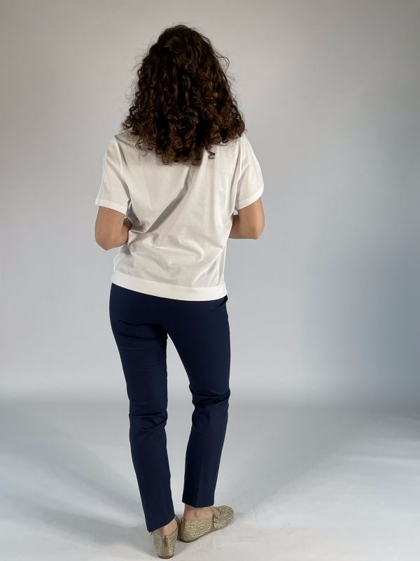 T-shirt manica corta Emme - bianco