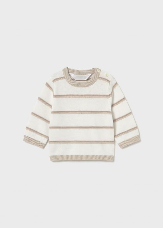 Pullover manica lunga Newborn - ecru