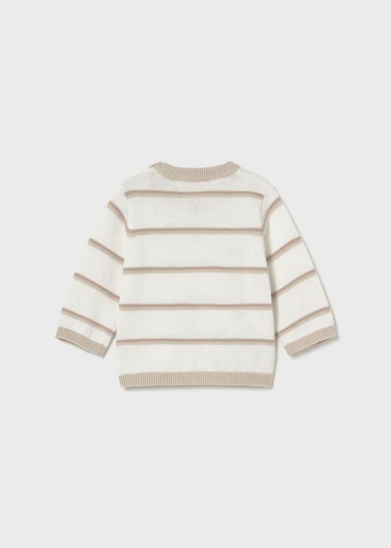Pullover manica lunga Newborn - ecru