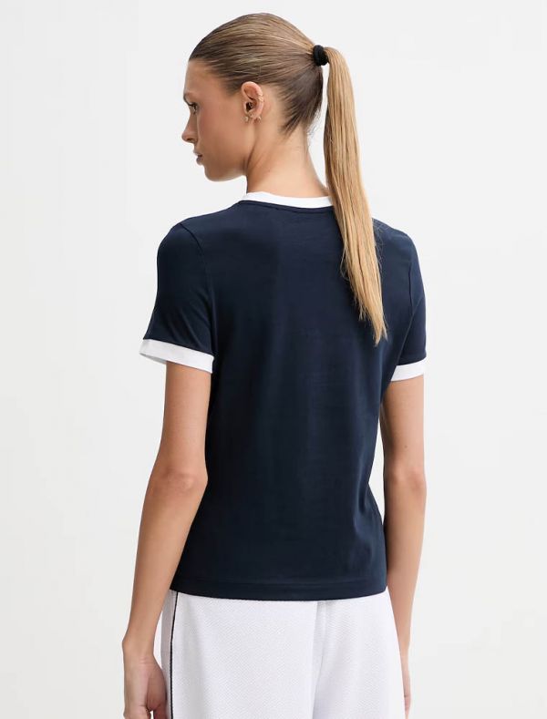 T-shirt manica corta sportiva Guess - oceano