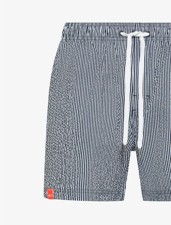 Boxer mare Sun68 - navy bianco