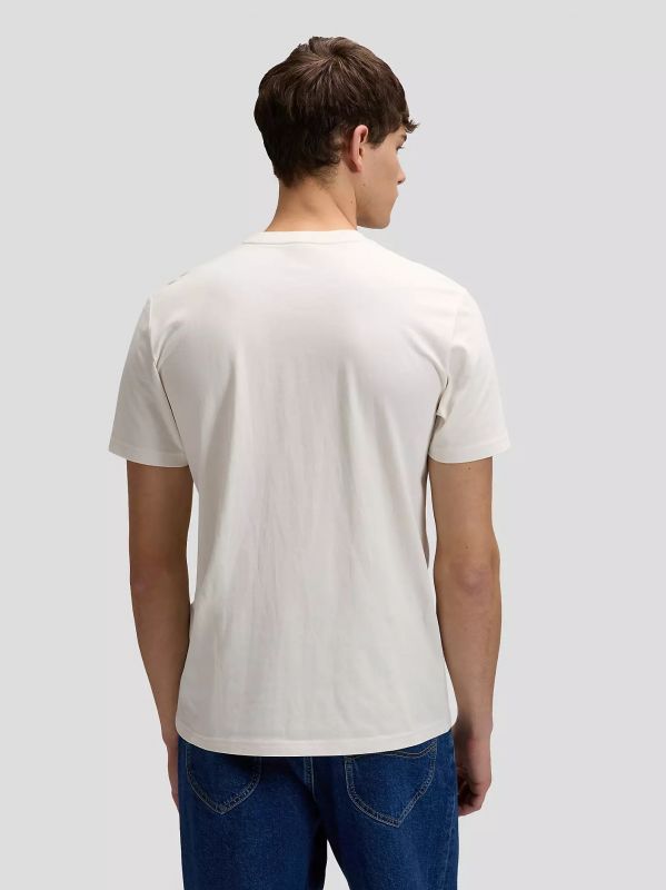T-shirt manica corta Lee - naturale