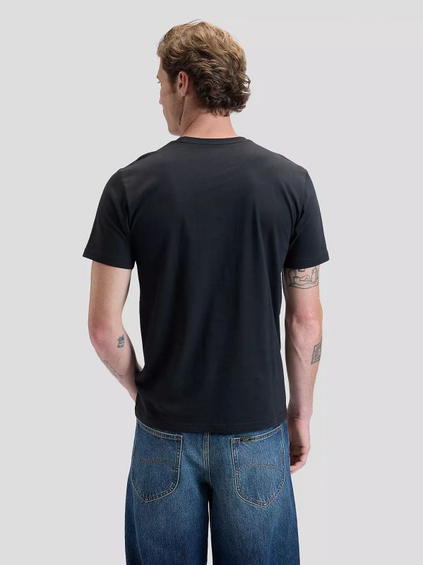 T-shirt manica corta Lee - black