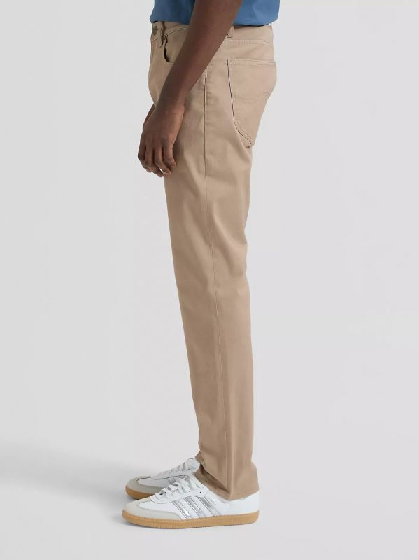 Pantalone casual 5 tasche Lee - taupe