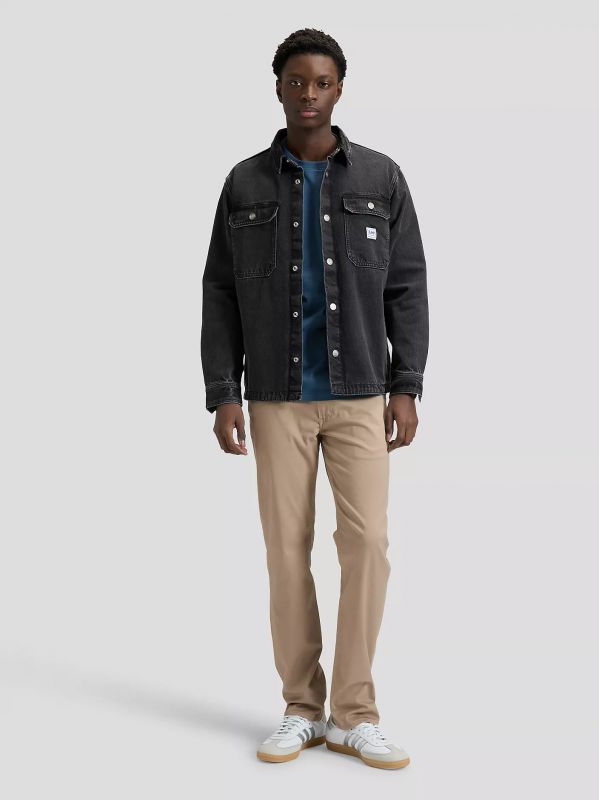 Pantalone casual 5 tasche Lee - taupe