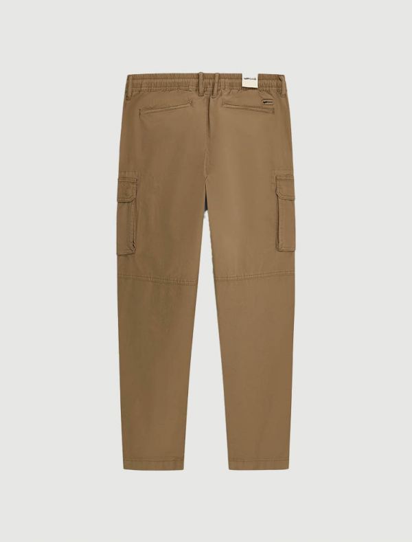Pantalone casual Gas - tabacco