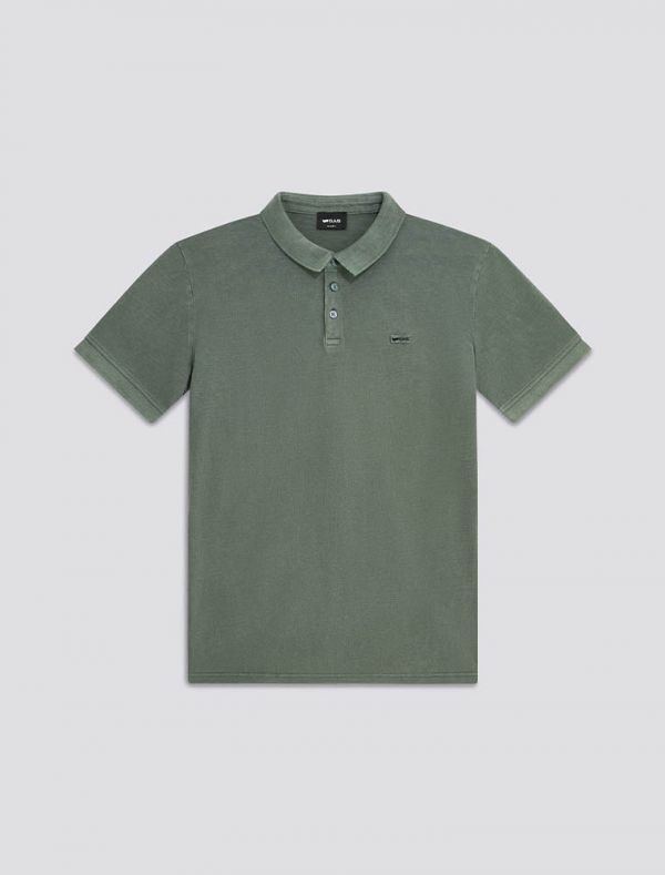 Polo manica corta Gas - green