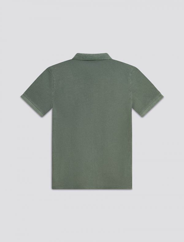 Polo manica corta Gas - green