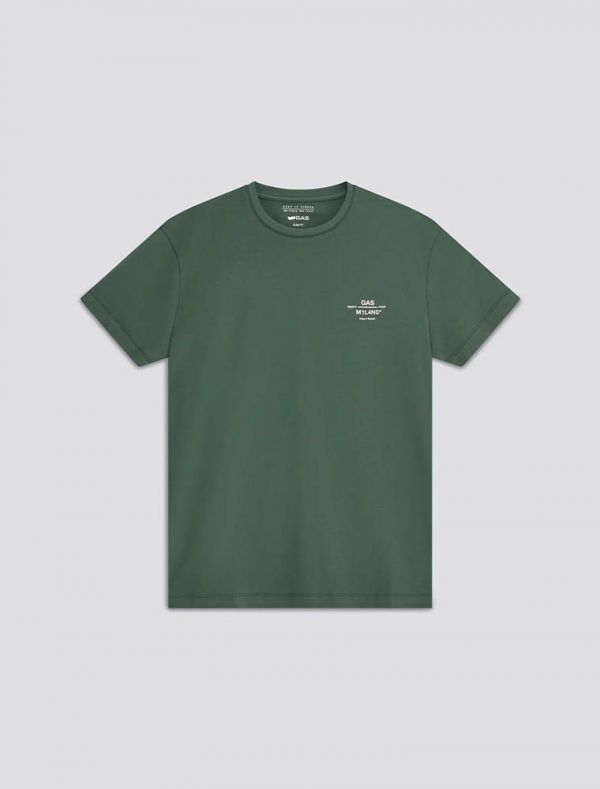T-shirt manica corta Gas - green