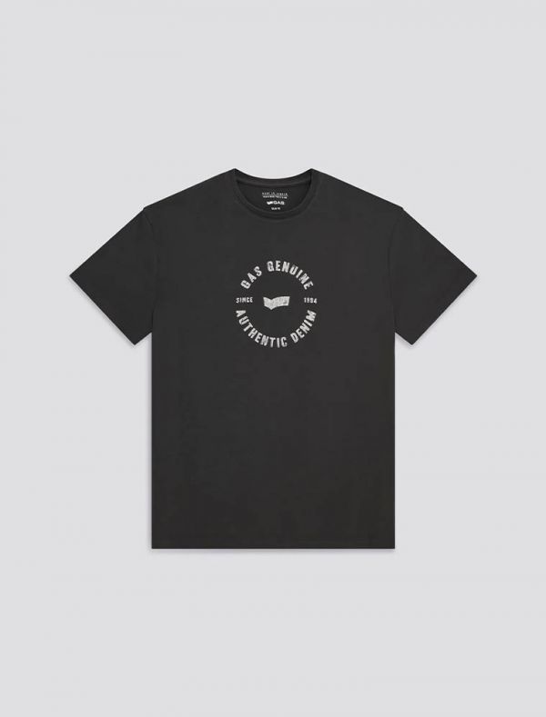 T-shirt manica corta Gas - grigio scuro
