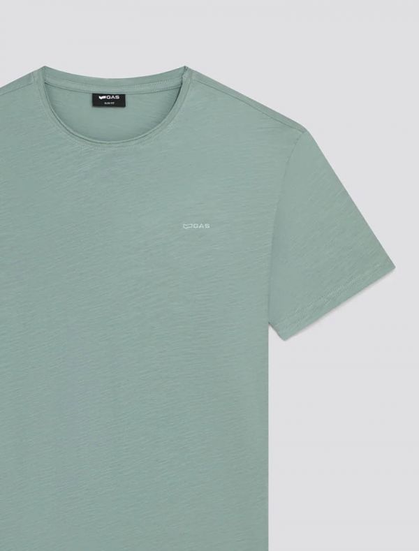 T-shirt manica corta Gas - salvia