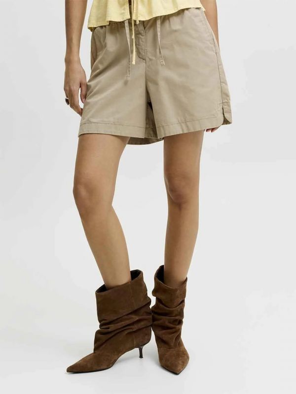 Pantalone corto Jjxx - beige