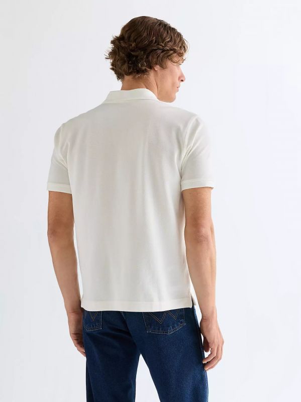 Polo manica corta Wrangler - white