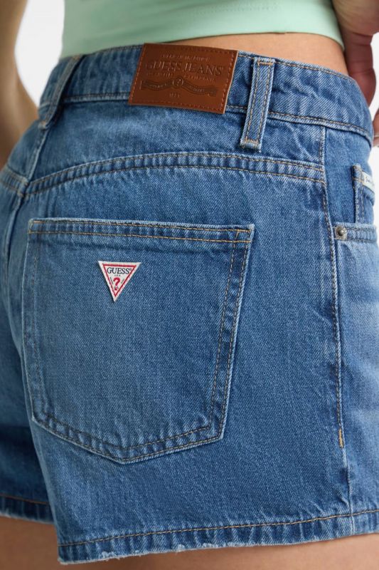 Pantalone corto Guess Jeans - denim chiaro