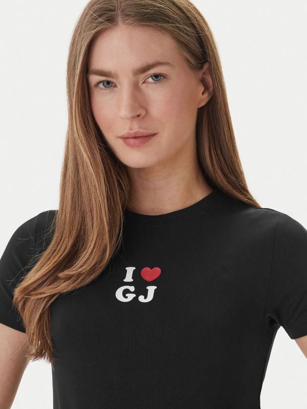 T-shirt manica corta Guess Jeans - nero