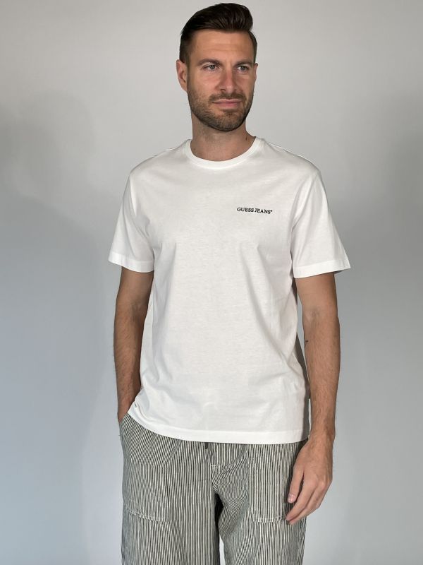 T-shirt manica corta Guess Jeans - white