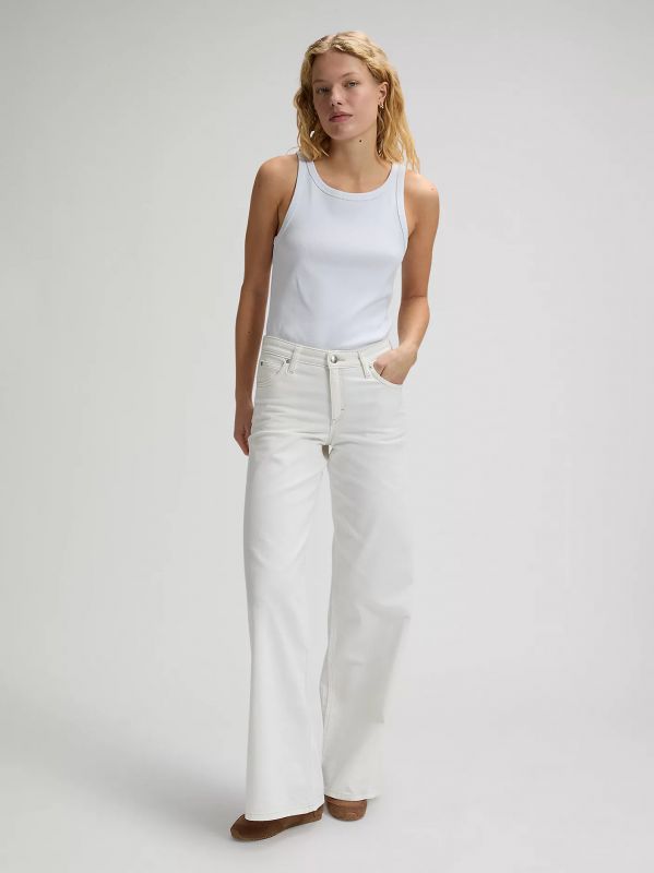 Pantalone jeans Lee - bianco