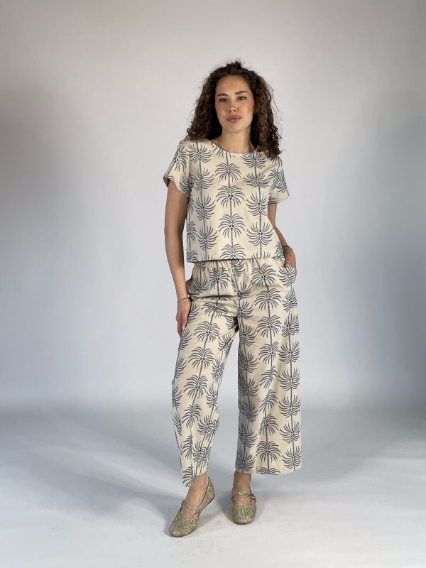 Camicia manica corta Iblues - ecru