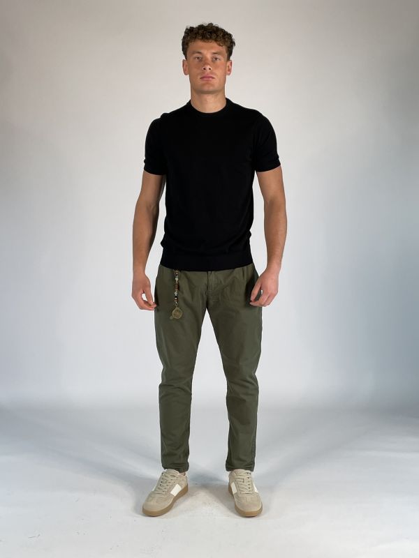 Pantalone casual Over-d - militare