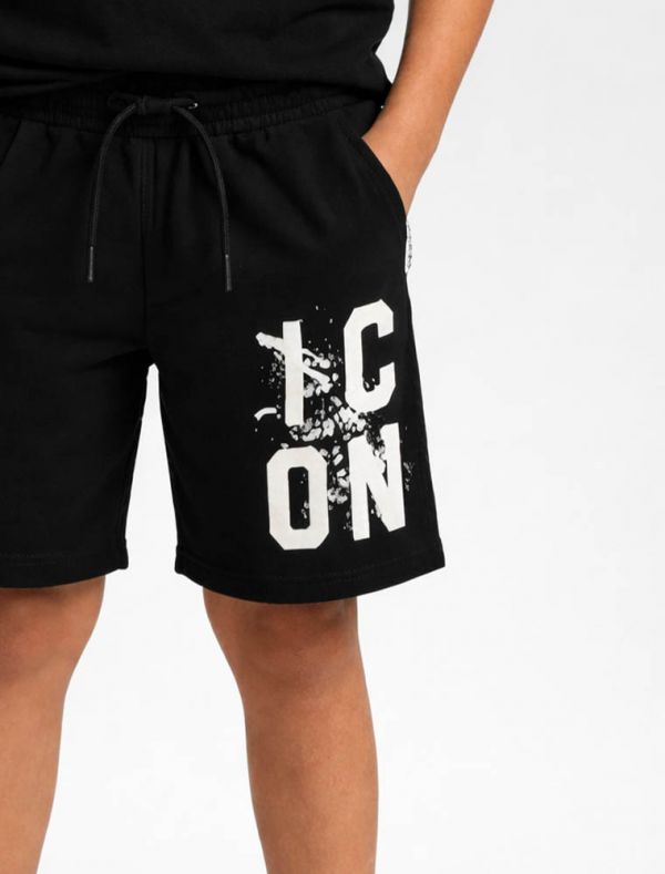 Pantalone corto Icon - nero