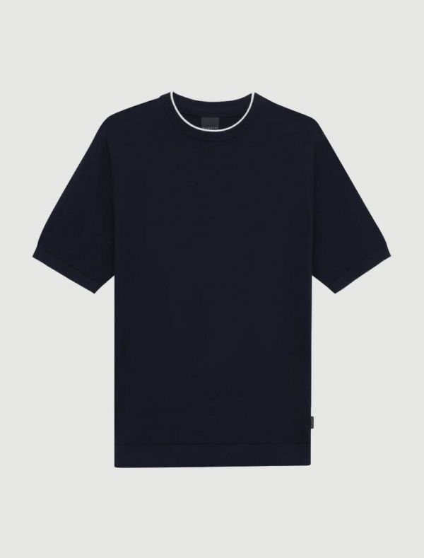 Maglia manica corta Bugatti - blu