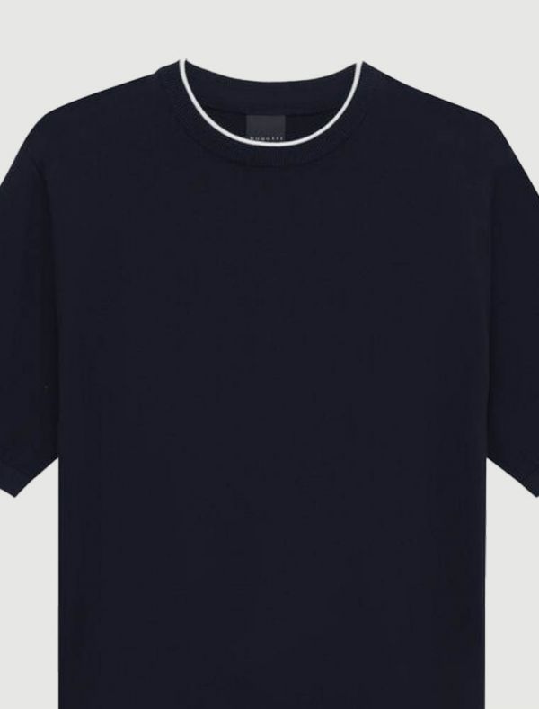 Maglia manica corta Bugatti - blu