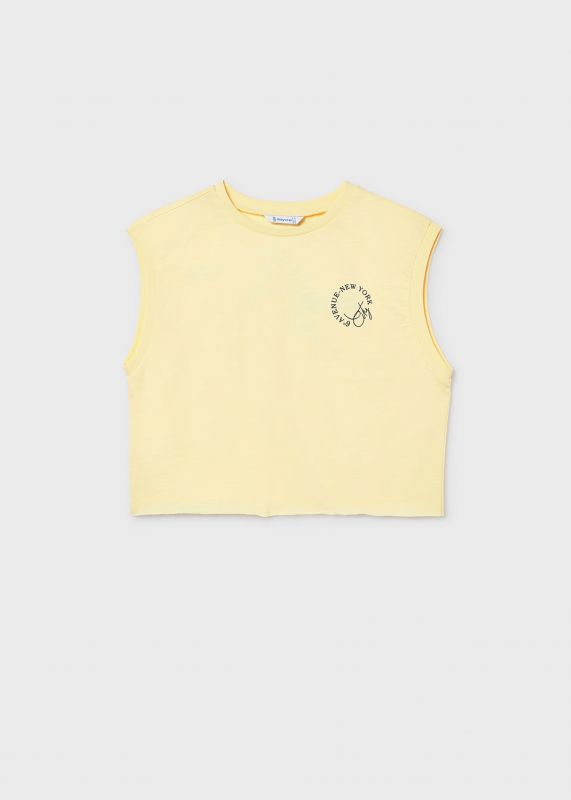 T-shirt manica corta Mayoral - giallo