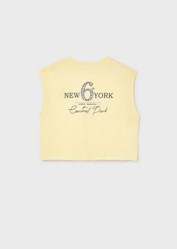T-shirt manica corta Mayoral - giallo