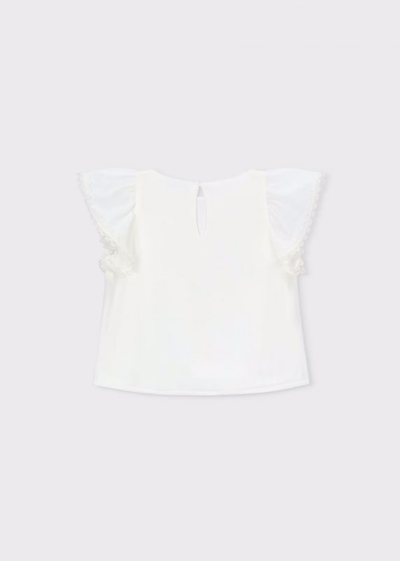 Camicia manica corta Mayoral - ecru