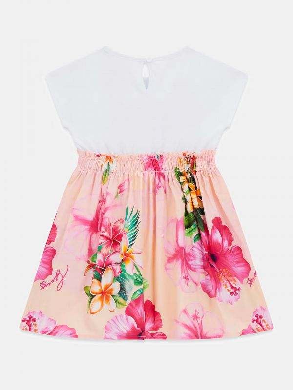 Abito manica corta Guess - bianco