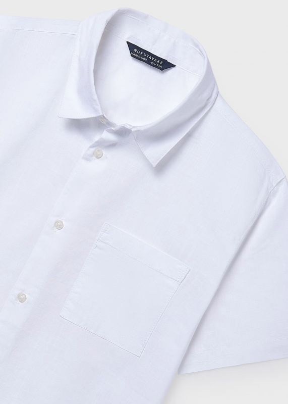 Camicia manica corta Mayoral - bianco