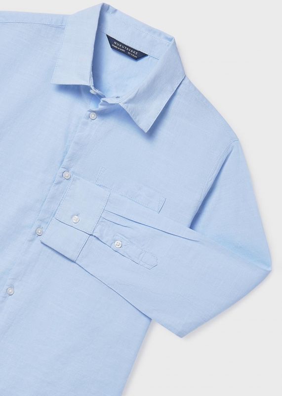 Camicia manica lunga Mayoral - azzurro