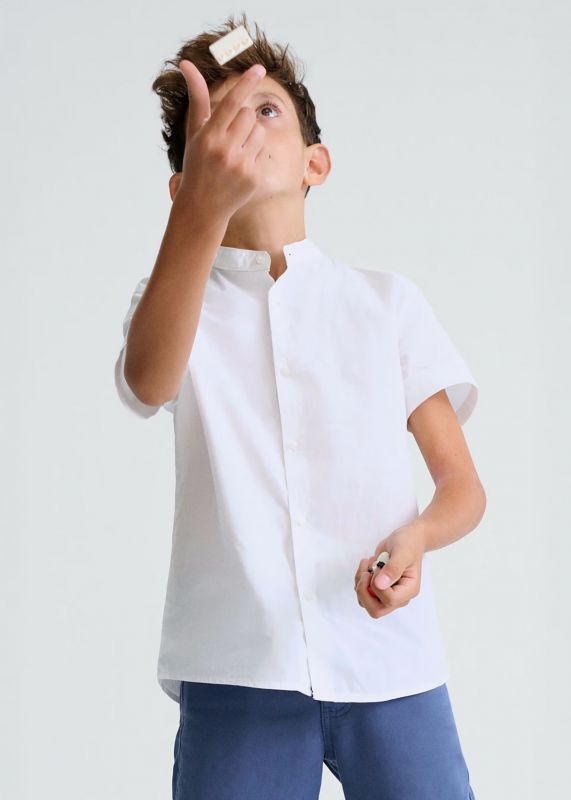 Camicia manica corta Mayoral - bianco