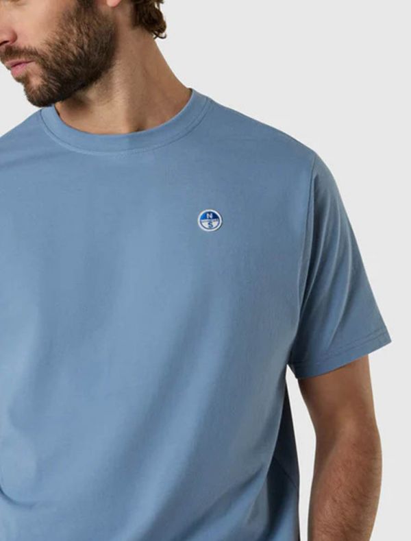 T-shirt manica corta North Sails - blue