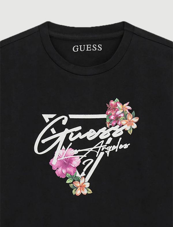 T-shirt manica corta Guess - black