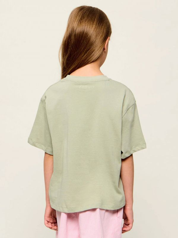 T-shirt manica corta Guess - militare