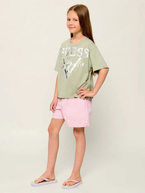T-shirt manica corta Guess - militare
