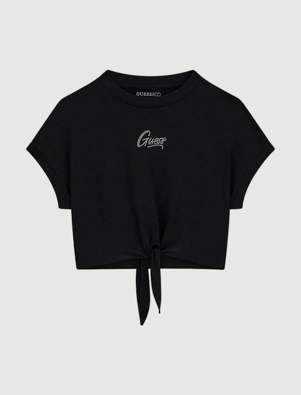 T-shirt manica corta Guess - black