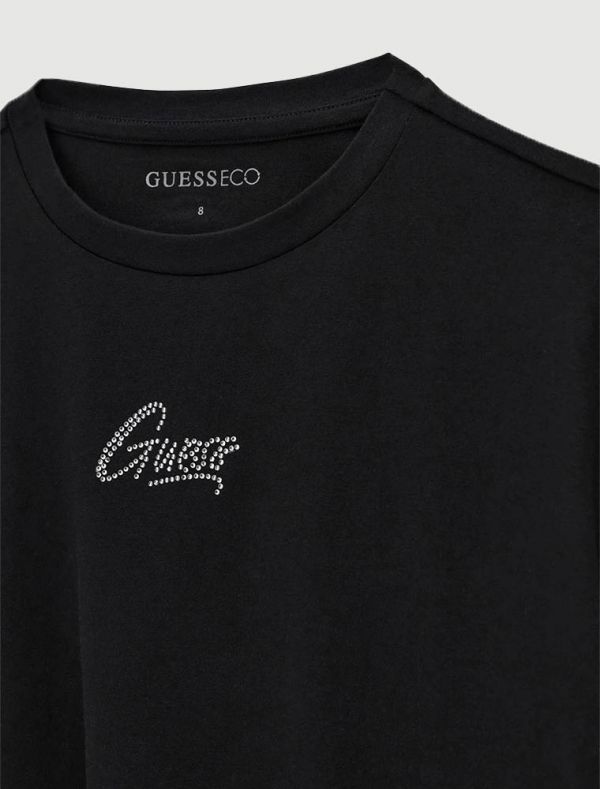 T-shirt manica corta Guess - black
