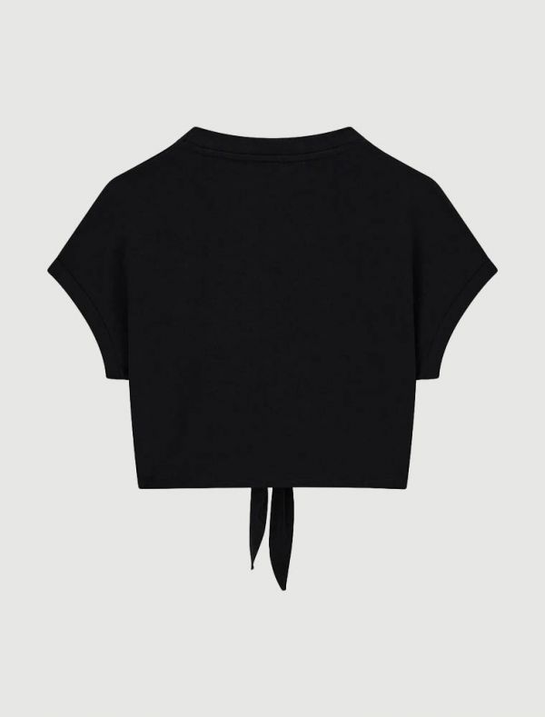 T-shirt manica corta Guess - black