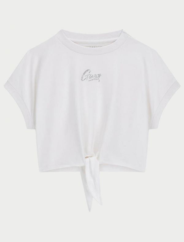 T-shirt manica corta Guess - white