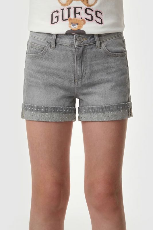 Bermuda jeans Guess - grey denim