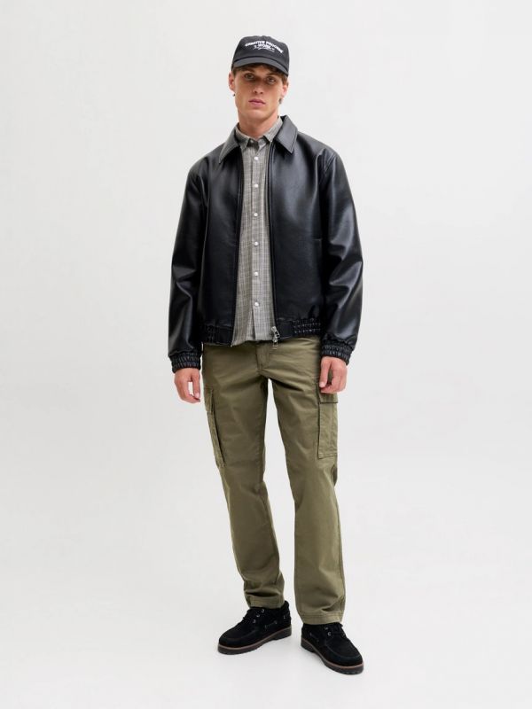 Pantalone casual Jack & Jones - olive night