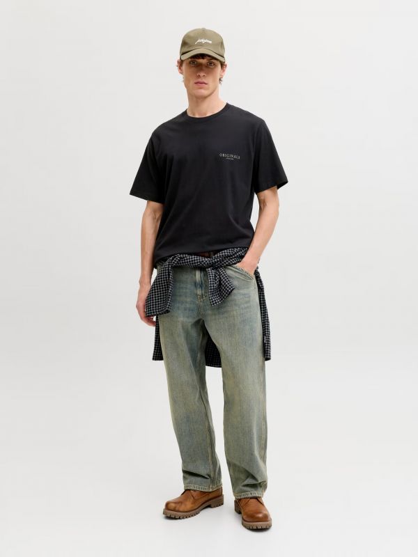 T-shirt manica corta Jack & Jones - black