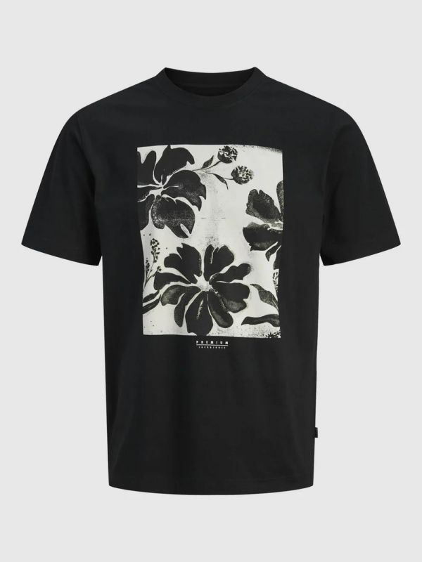 T-shirt manica corta Jack & Jones - black