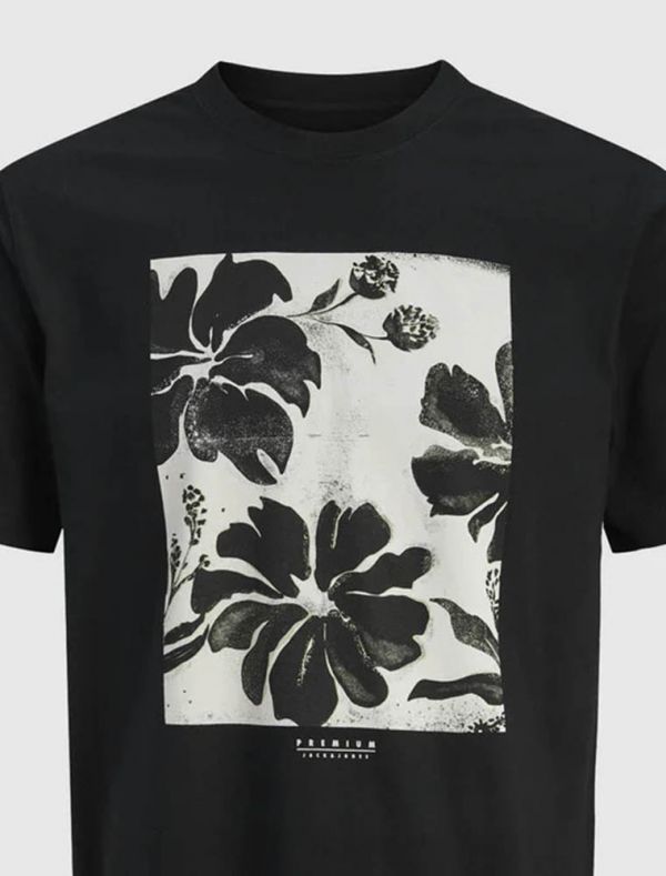 T-shirt manica corta Jack & Jones - black