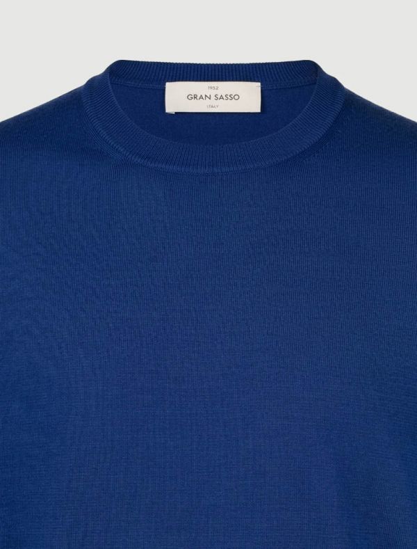 Maglia manica corta Gran Sasso - bluette